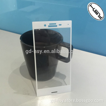 HUYSHE Factory Price 3D Curved Full Cover Tempered Glass Screen Protector for Sony X Compact